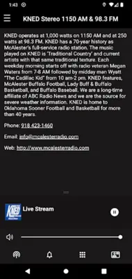 KNED AM 1150 android App screenshot 0