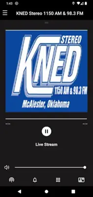 KNED AM 1150 android App screenshot 3